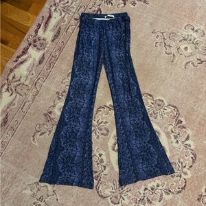 Blue novella royale bell bottoms